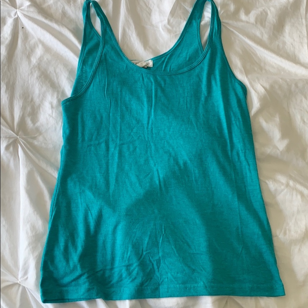 Teal tank